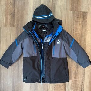 Gerry Youth Systems Jacket (Black, XS-5/6)